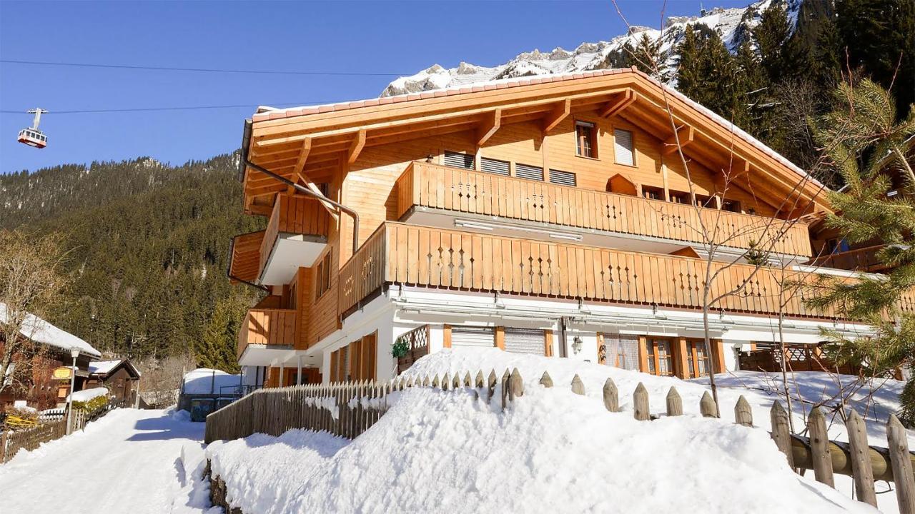 Les Residences Waldbort Венген Экстерьер фото
